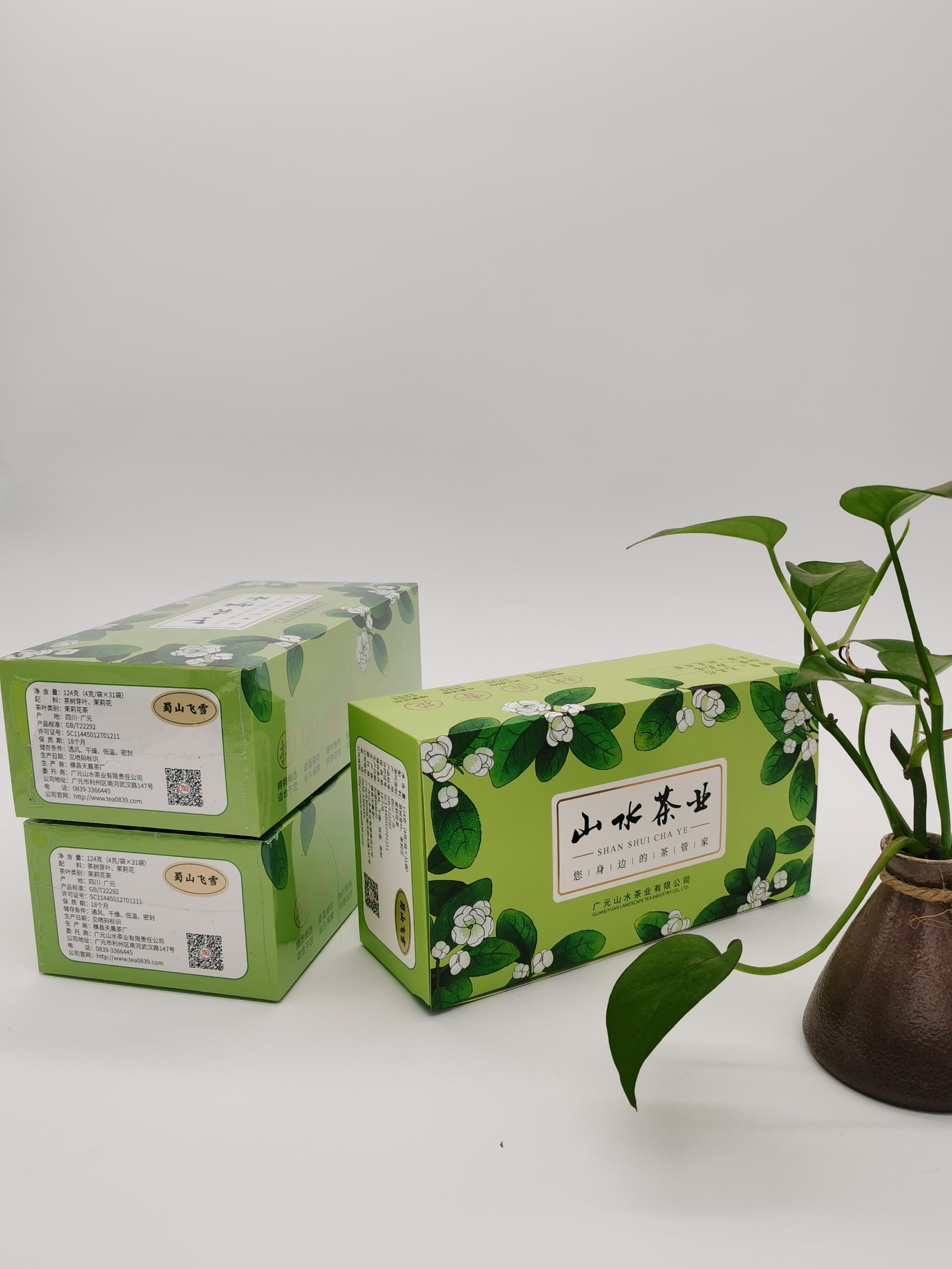 蜀山飞雪 124g简易盒装